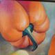 Still life painting "peppers"