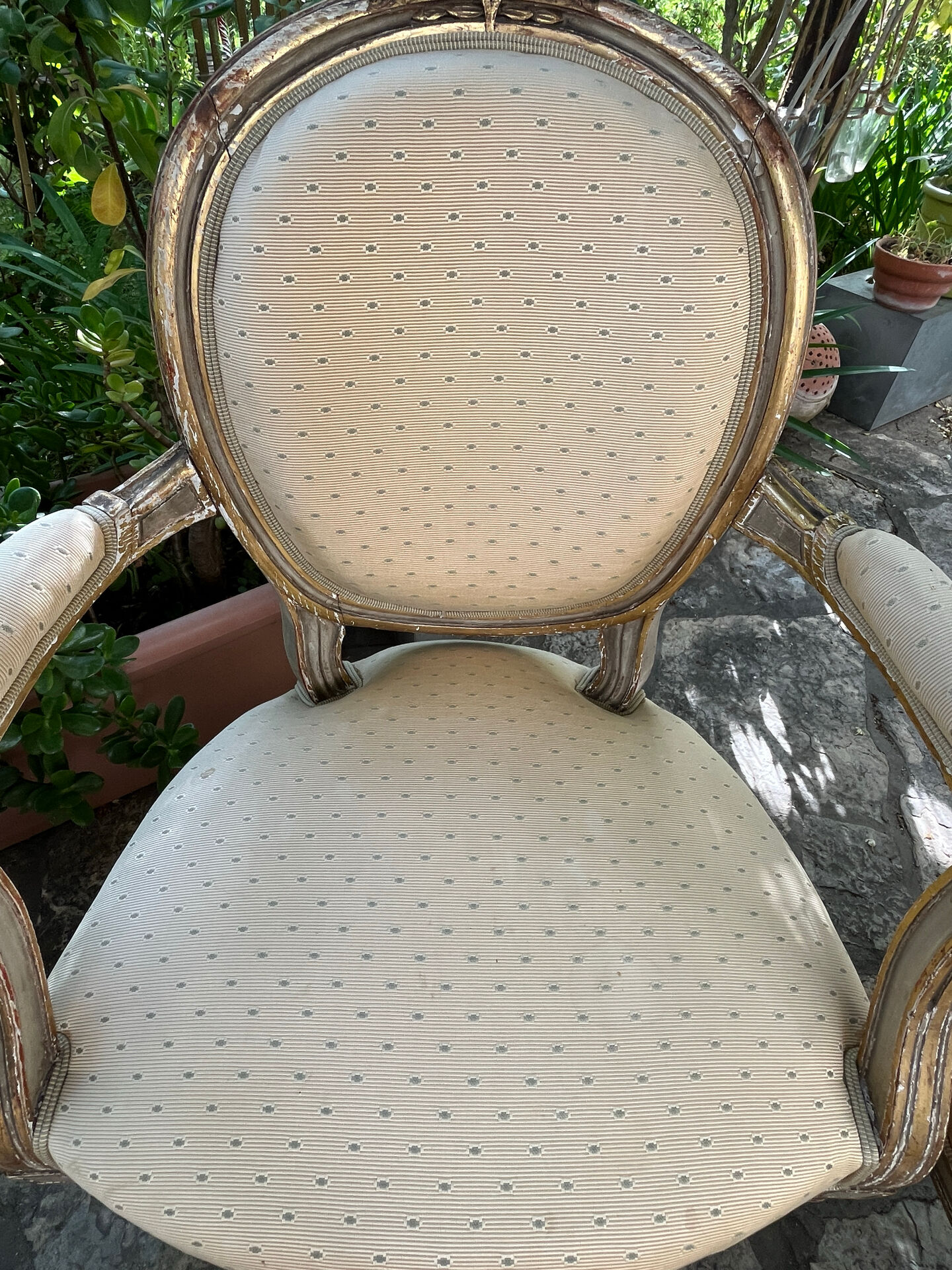 4 fauteuils Cabriolet Style Louis XVI