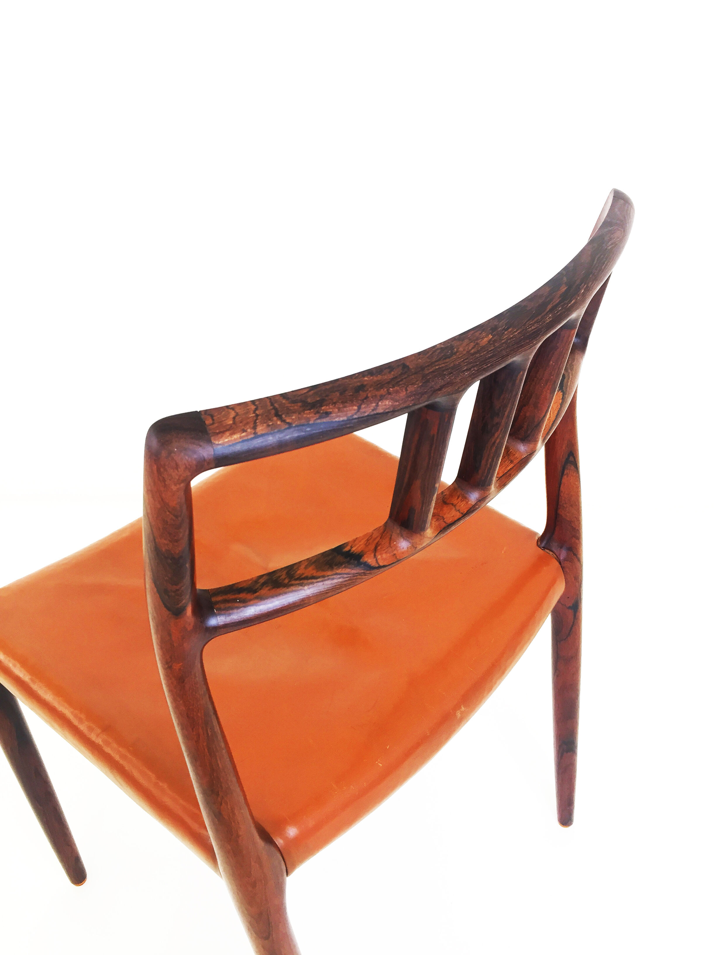 Niels Otto Moller model 79  rosewood dinning chairs