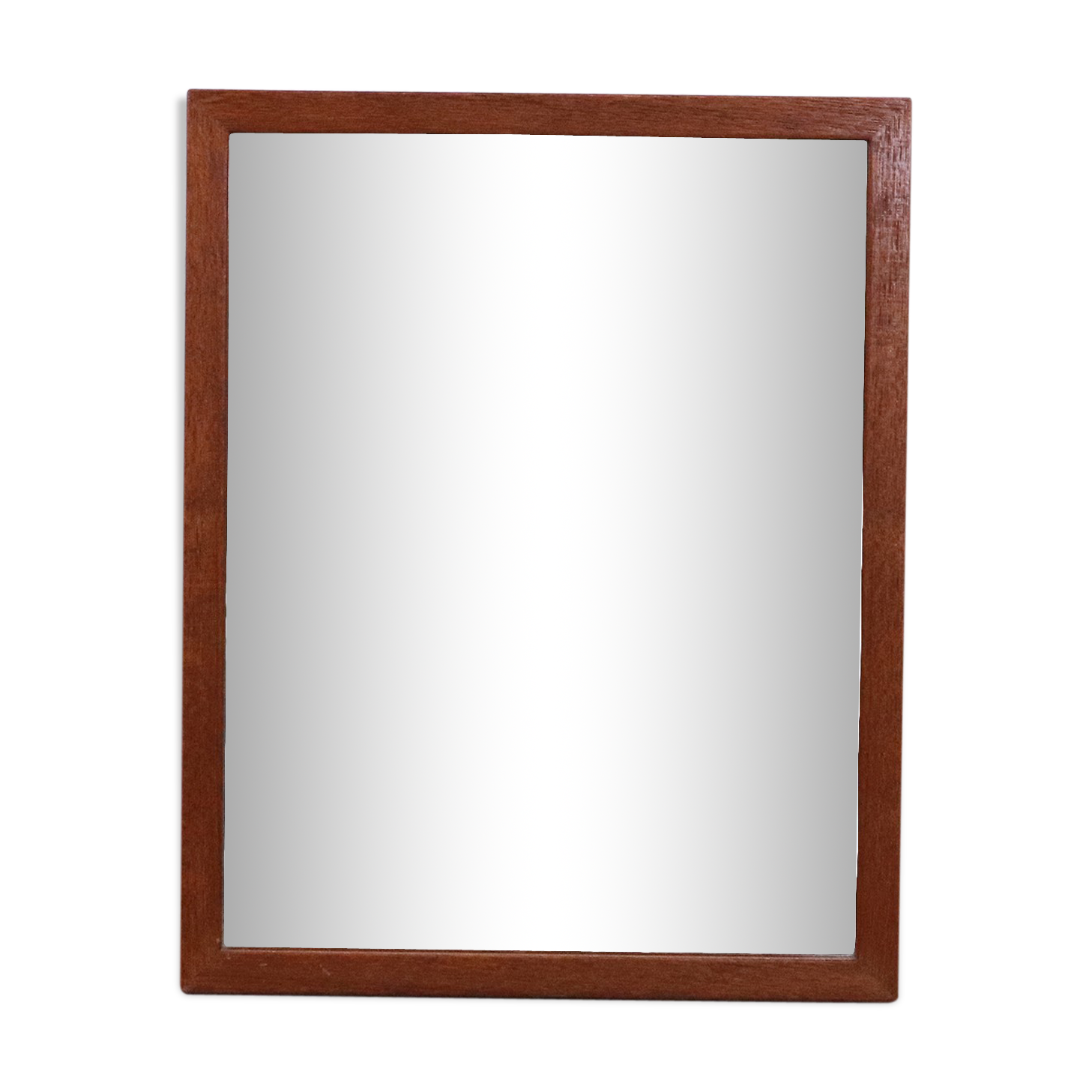 Teak mirror, Gamlastaden Glasm-steri, 1960 - 46x36cm