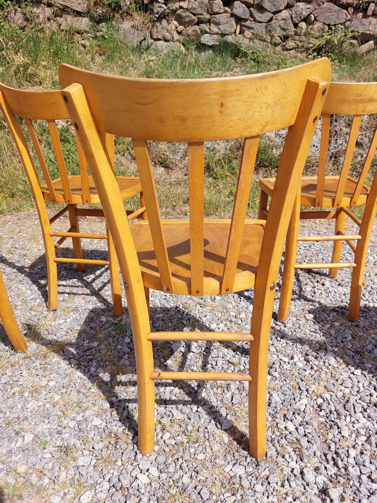 6 Luterma bistro chairs