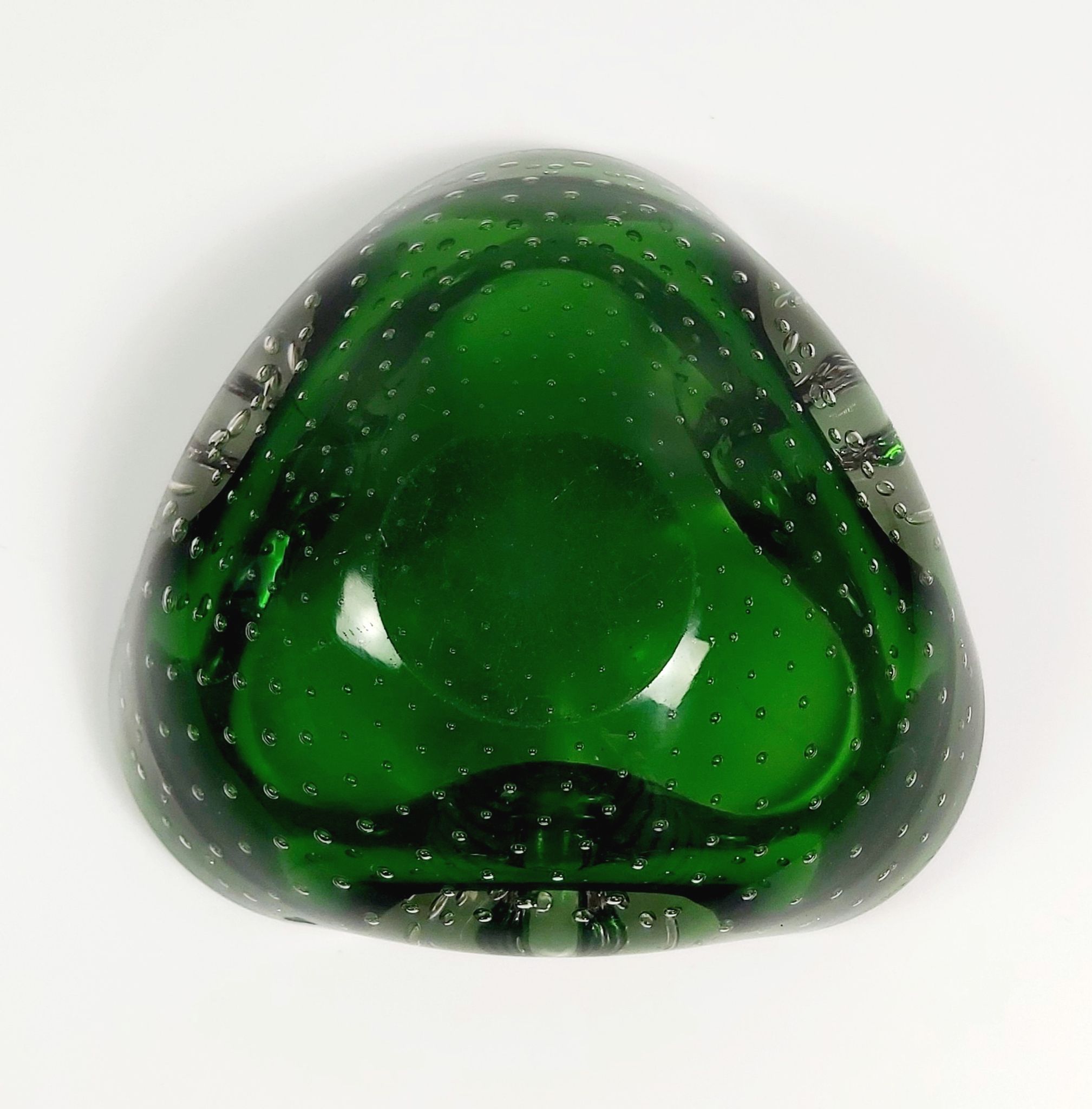 Murano Bullicante Glass Bowl or Ashtray from Made Murano Glass, 1960s