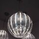 Set of 3 acrylic blade suspensions from the 70s