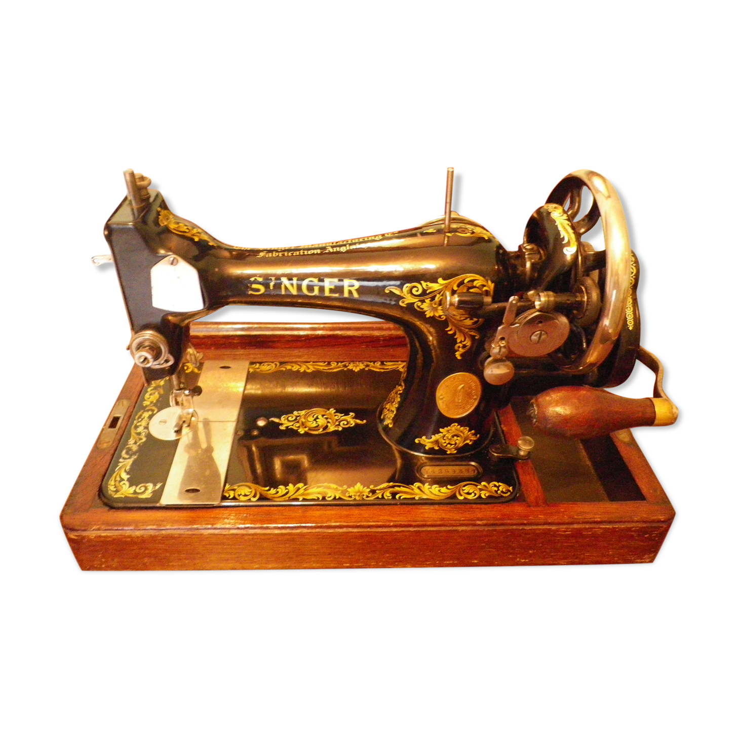 Singer sewing machine, portable, manual - Years 1926/1927