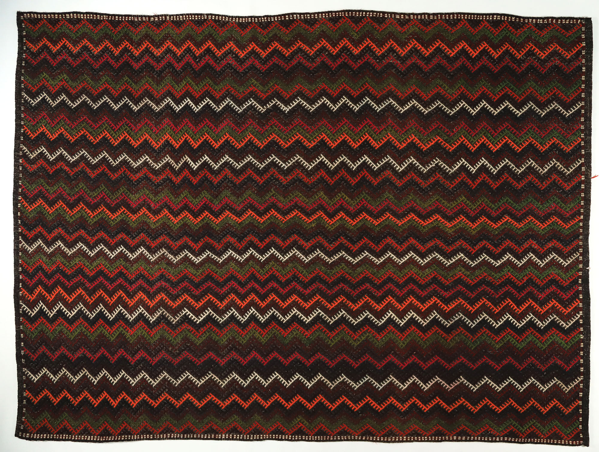 Anatolian handmade kilim rug 302 cm x 214 cm