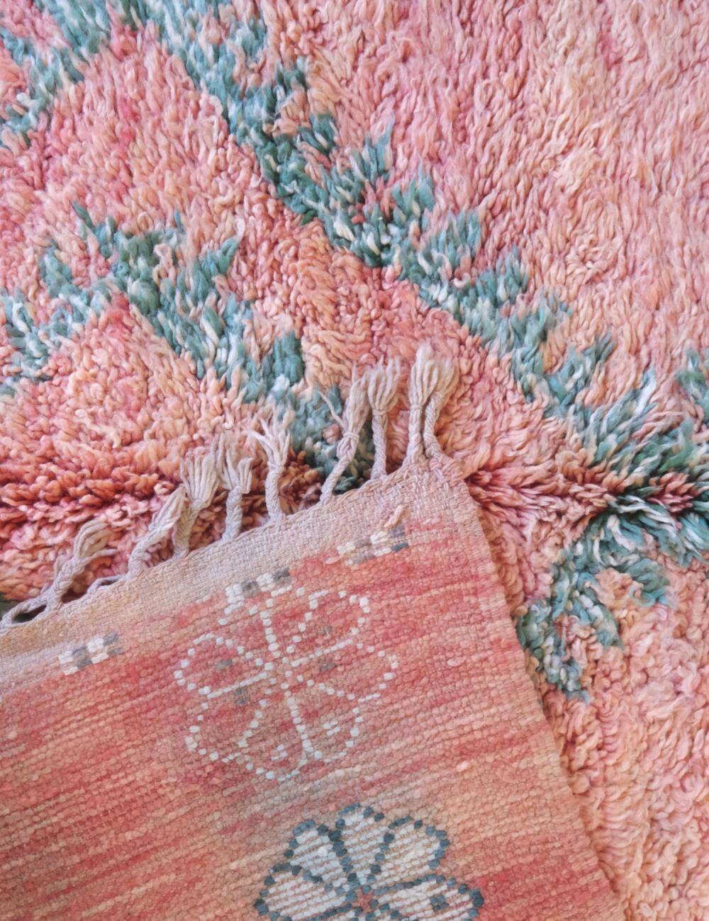 Berber Pink Rug - 340 x 176 cm