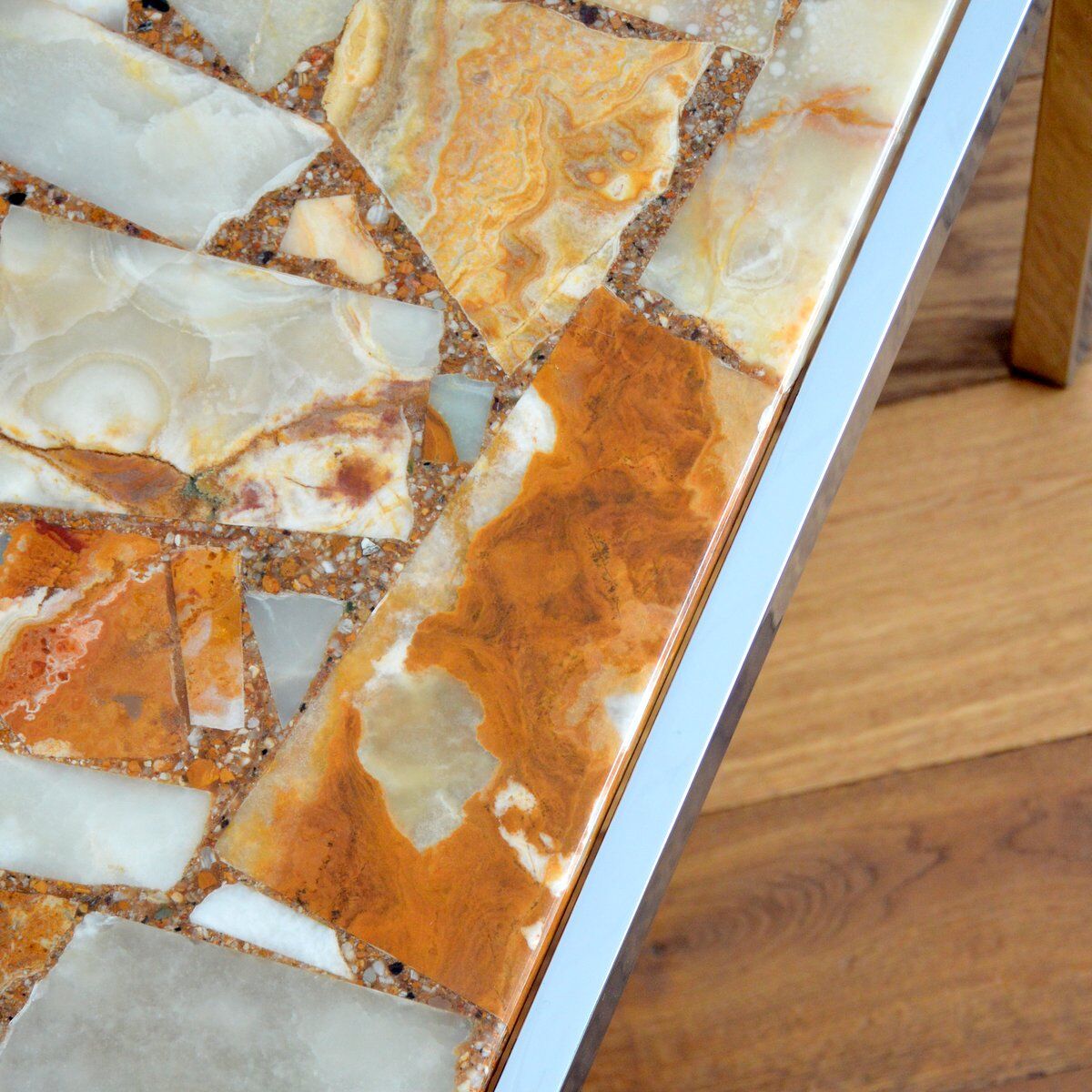 Marble coffee table top 1970s