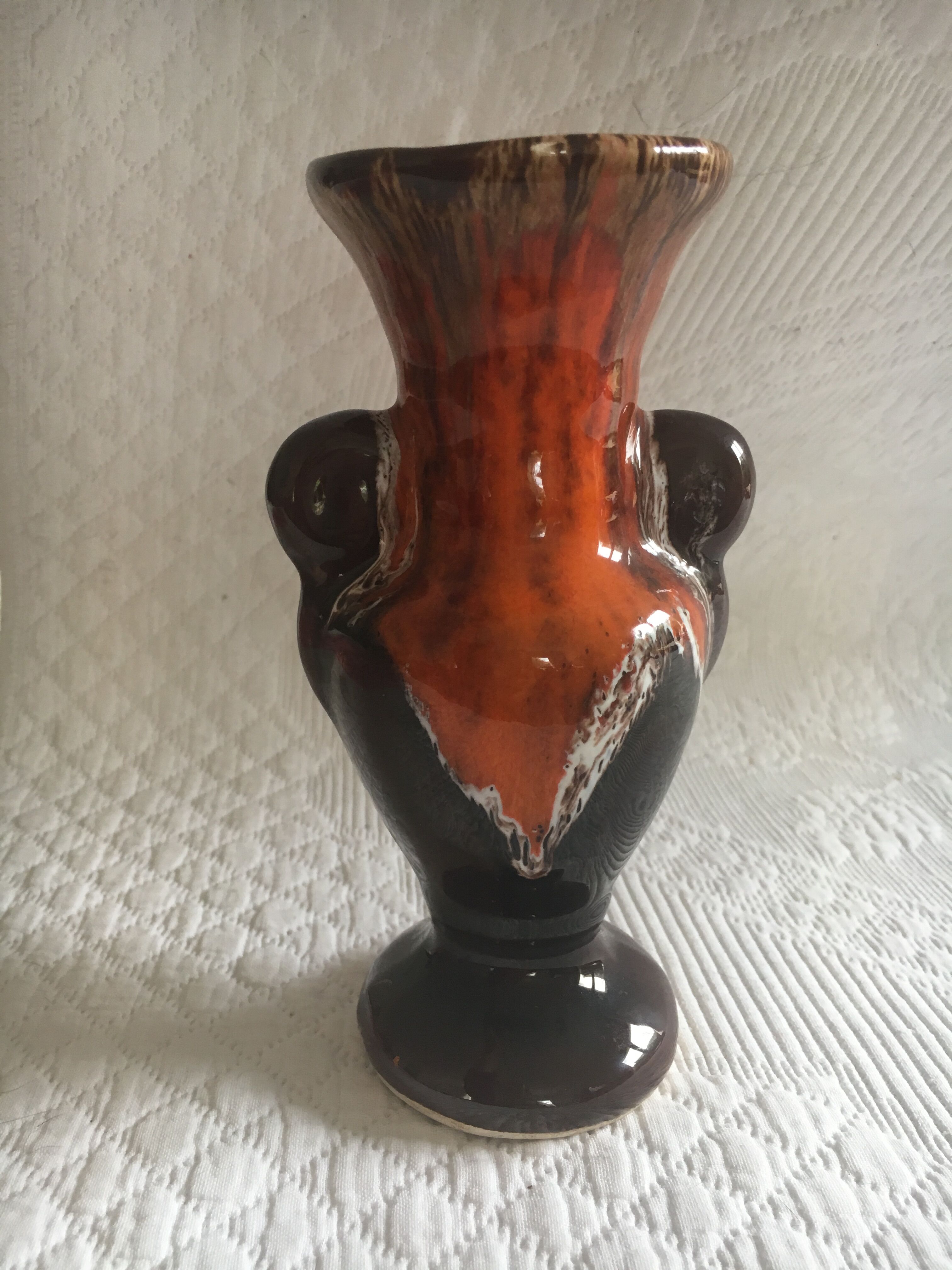 Orange Orange Vallauris Vase