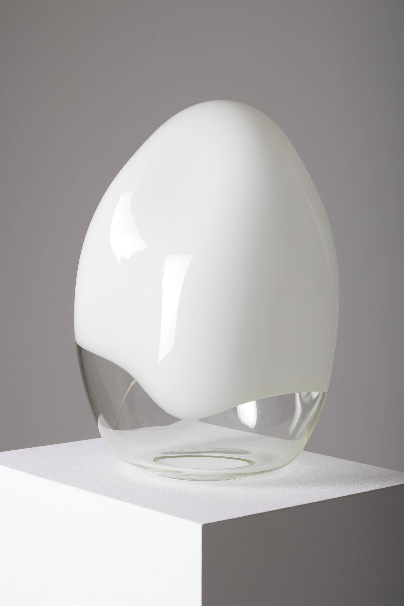 Pair of Nessa lamps in Murano glass, Gino Vistosi, 1970s