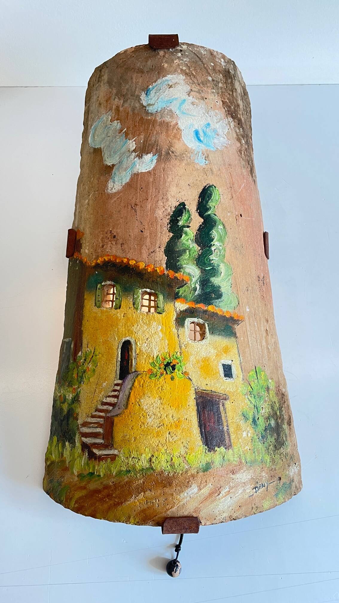 Vintage Provence-style wall light
