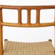 6 chaises danoises en teck par Niels Otto Møller Modèle 79, années 1960