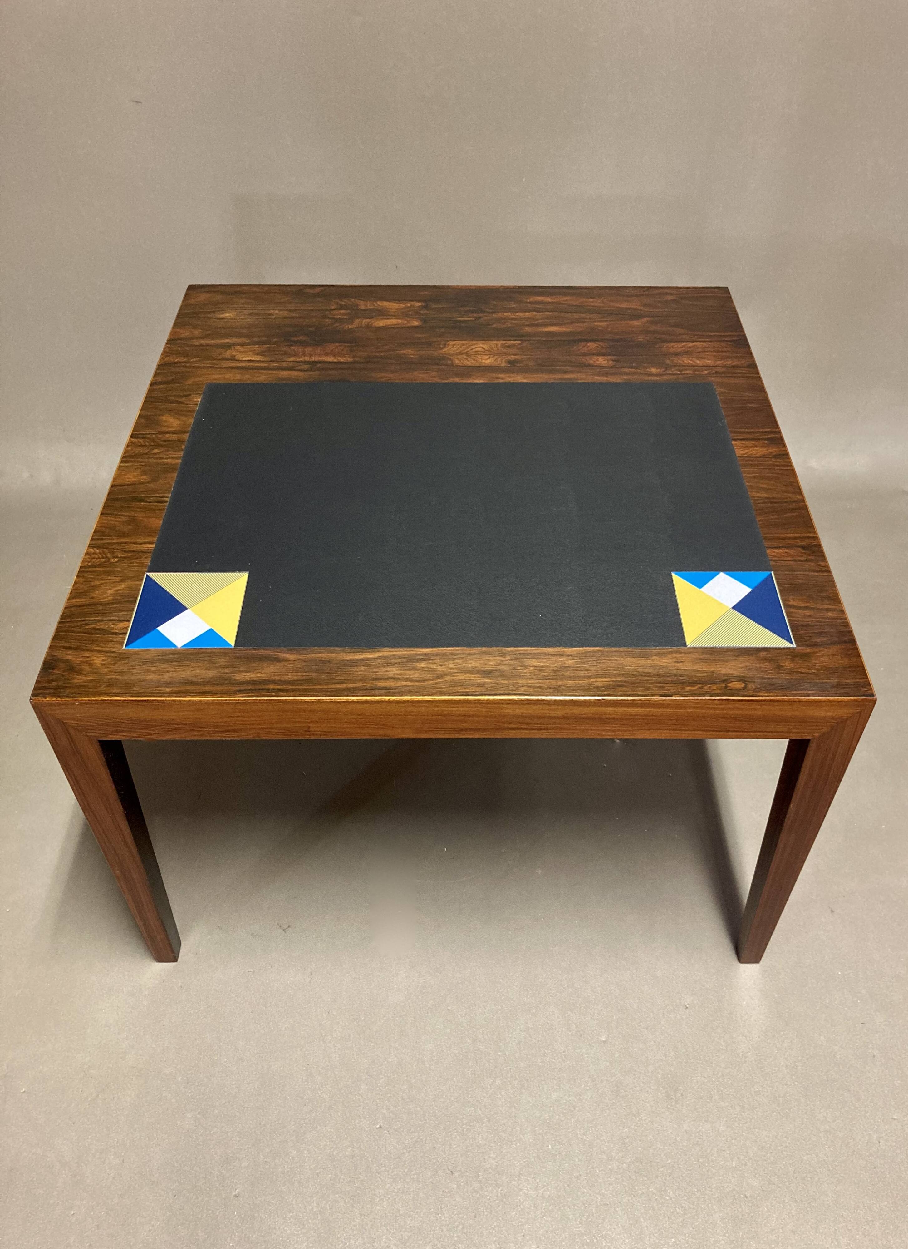 Scandinavian design coffee table 1950 "Severin Hansen".