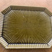 Service slurry art deco composed of a Tray, two pots and a small old and collector's dish