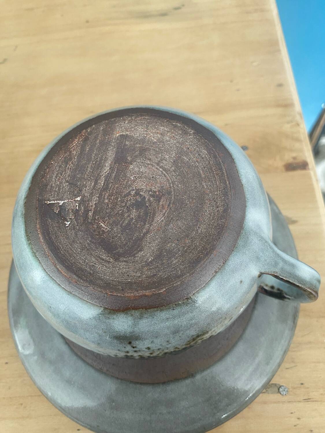 Ceramic set signed Chantal and Thierry Robert