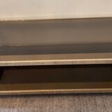 Belgo Chrom fine gold 23ct coffee table from the 70s