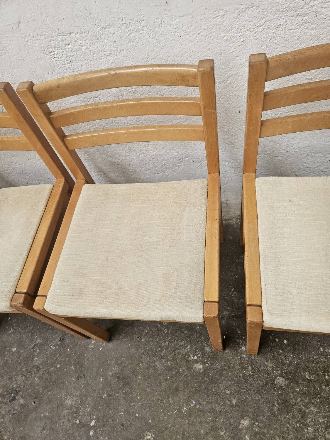 Set of 6 Swedish chairs 1970