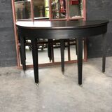 Console half moon shape