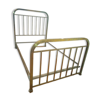 Brass bed