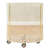 1980s Acrylic side table
