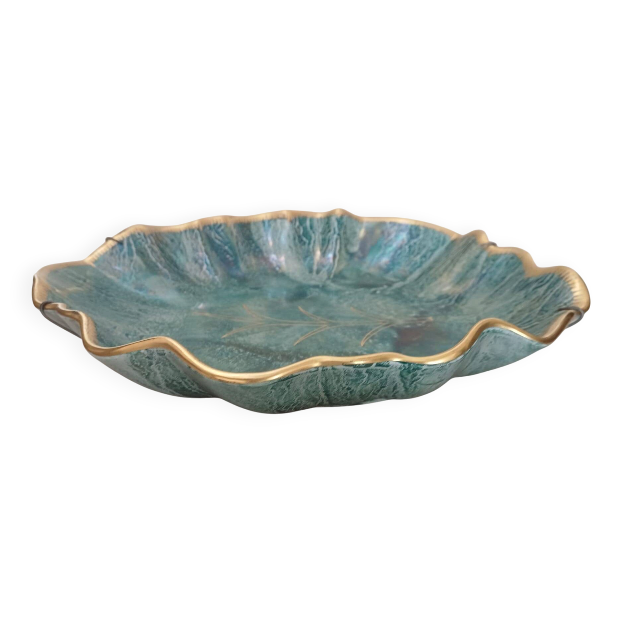 Josef Ekberg Gustavsberg – Large decorative ceramic plate – Art Deco 1931