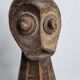 Tribal wooden sculpture, African ritual art, Kalunga Bembe head, 31 cm