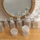 Baccarat crystal - important bamboo twisted toiletry item