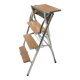 Chrome and formica stepladder chair from the 60s/70s