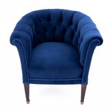 Fauteuil ancien, Europe du Nord, début du XXe siècle. Après rénovation.