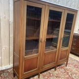 Bibliothèque - Vitrine de style Louis XVI 3 portes