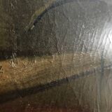 Rare paravent Art déco peint à la main dans le style de Michel-Ange