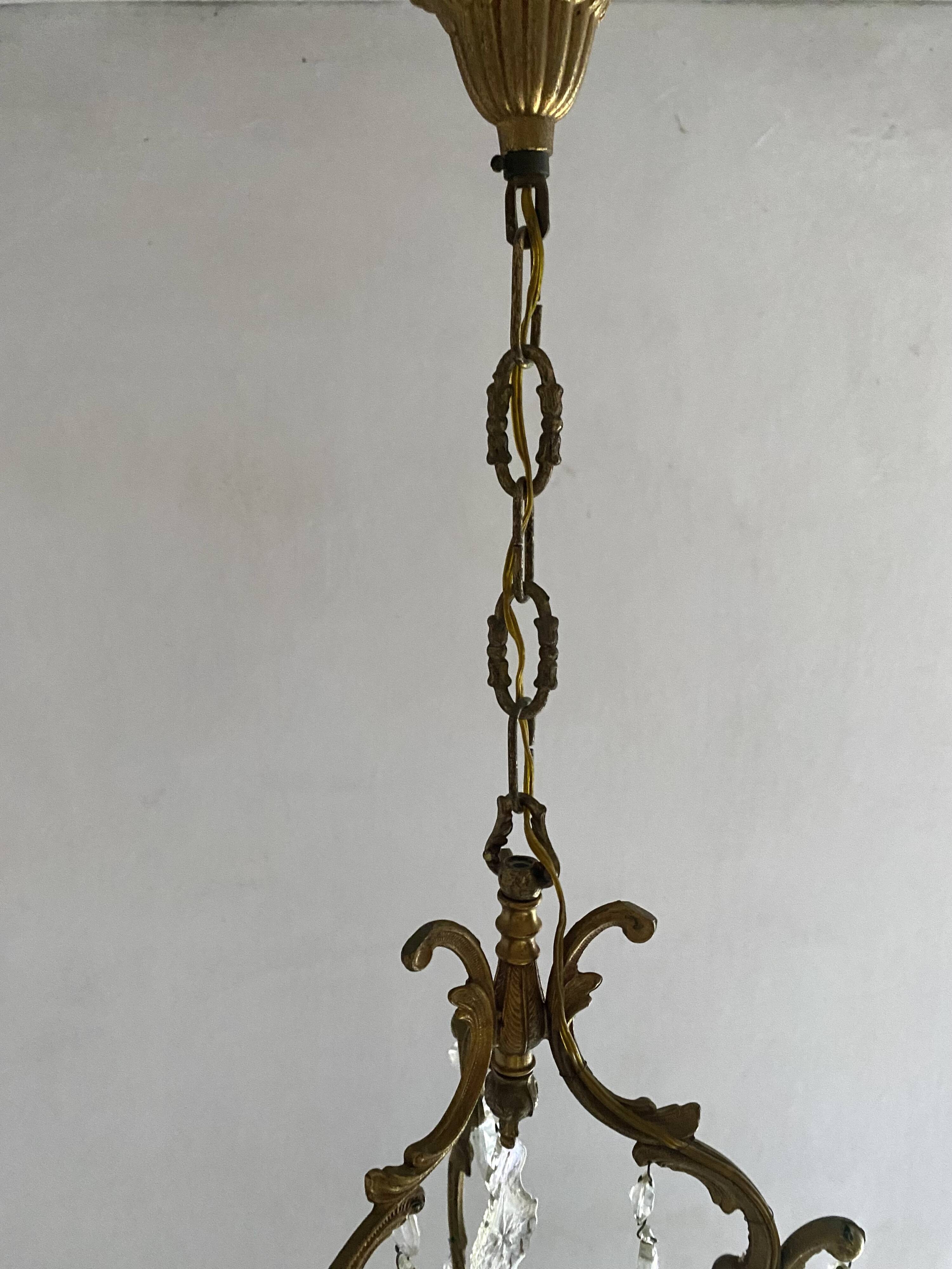 73cm cage tassel chandelier