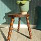 Tabouret tripode vintage