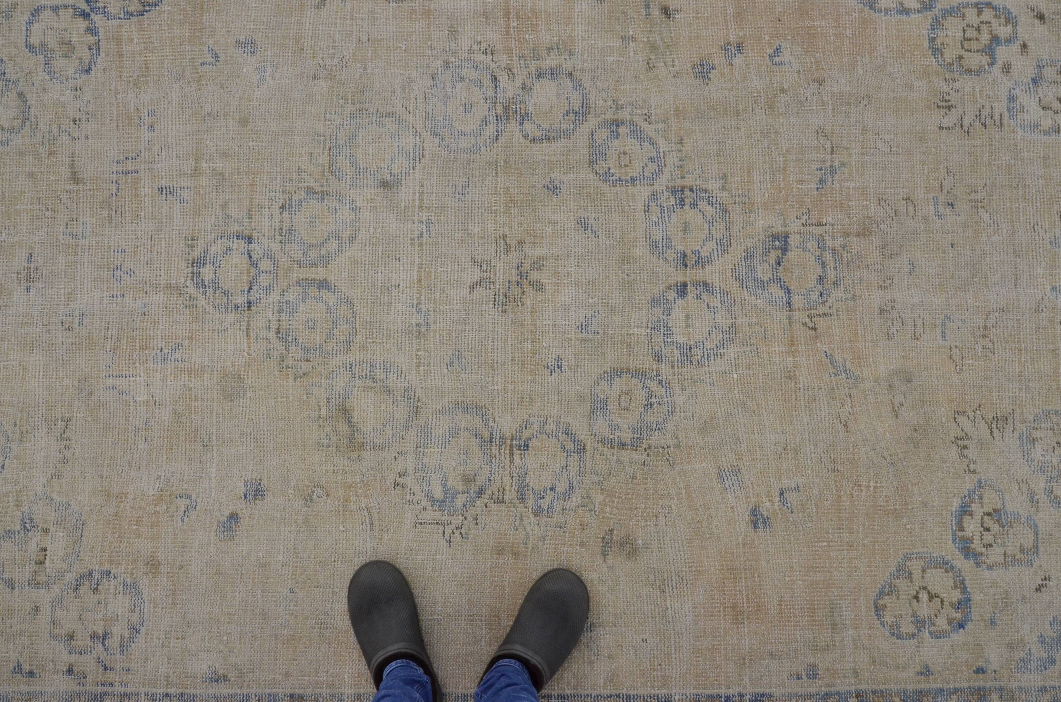 Turkish Oushak Handmade Carpet sku 3185