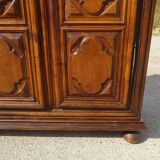 Walnut wardrobe, Louis XIII period