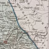 Old map of Meaux