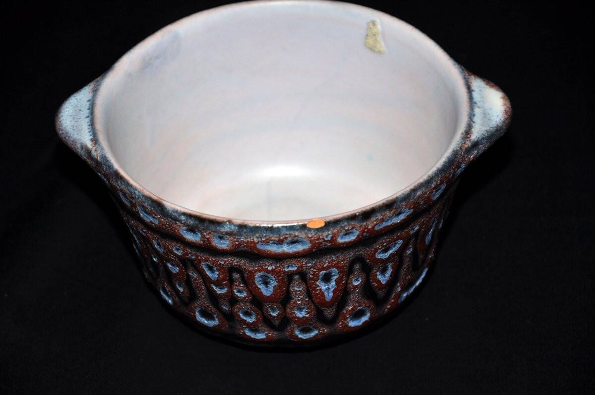 Ceramic set signed Jean Austruy circa 1970