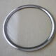 Glass and silver metal underside