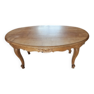 table de salon merisier - massif