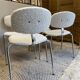 Ensemble de 4 chaises Pierre Paulin – Entièrement restaurées .