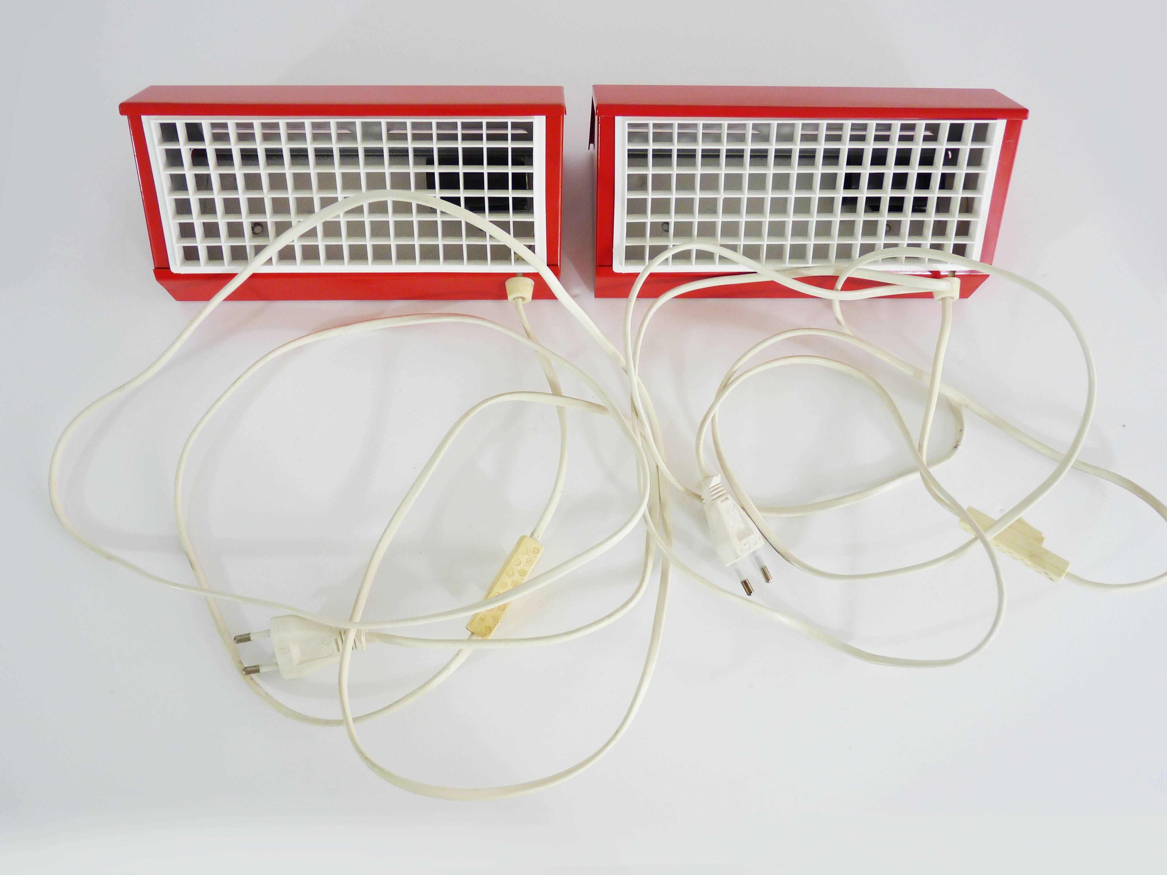 Pair of wall sconces Ikea Sweden Typ V204 year 80