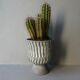 Terracotta pot cover from the 60s, Artesania Andorrana