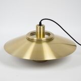 Danish vintage pendant lamp Dania by Kurt Wiborg, Jeka, 1980s