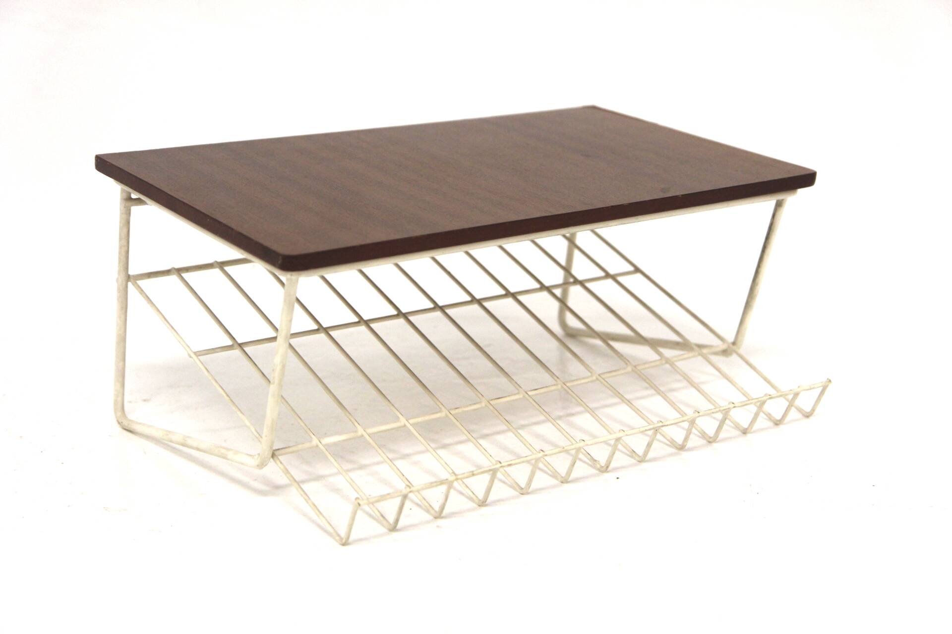 Mahogany wall shelf, Sweden, 1950