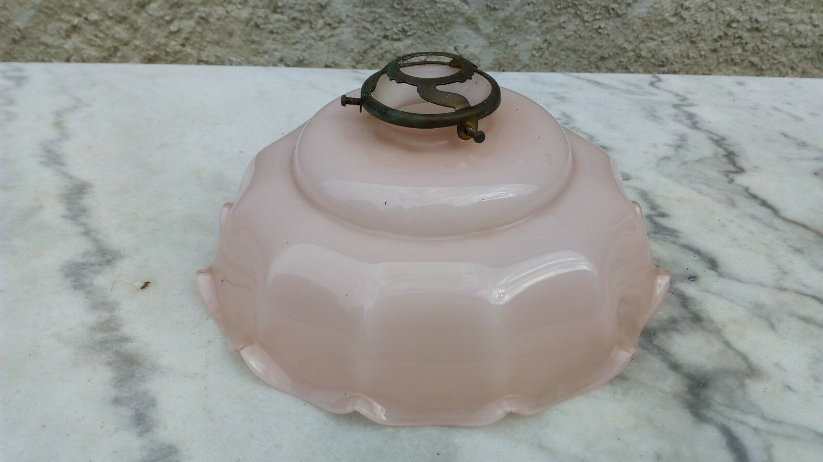 Opaline chandelier