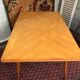 Table pieds compas vintage année 50