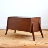 Night table side cabinet teak louis van teeffelen 1960s
