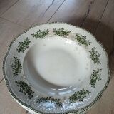 9 Badonviller Terre de Fer soup plates