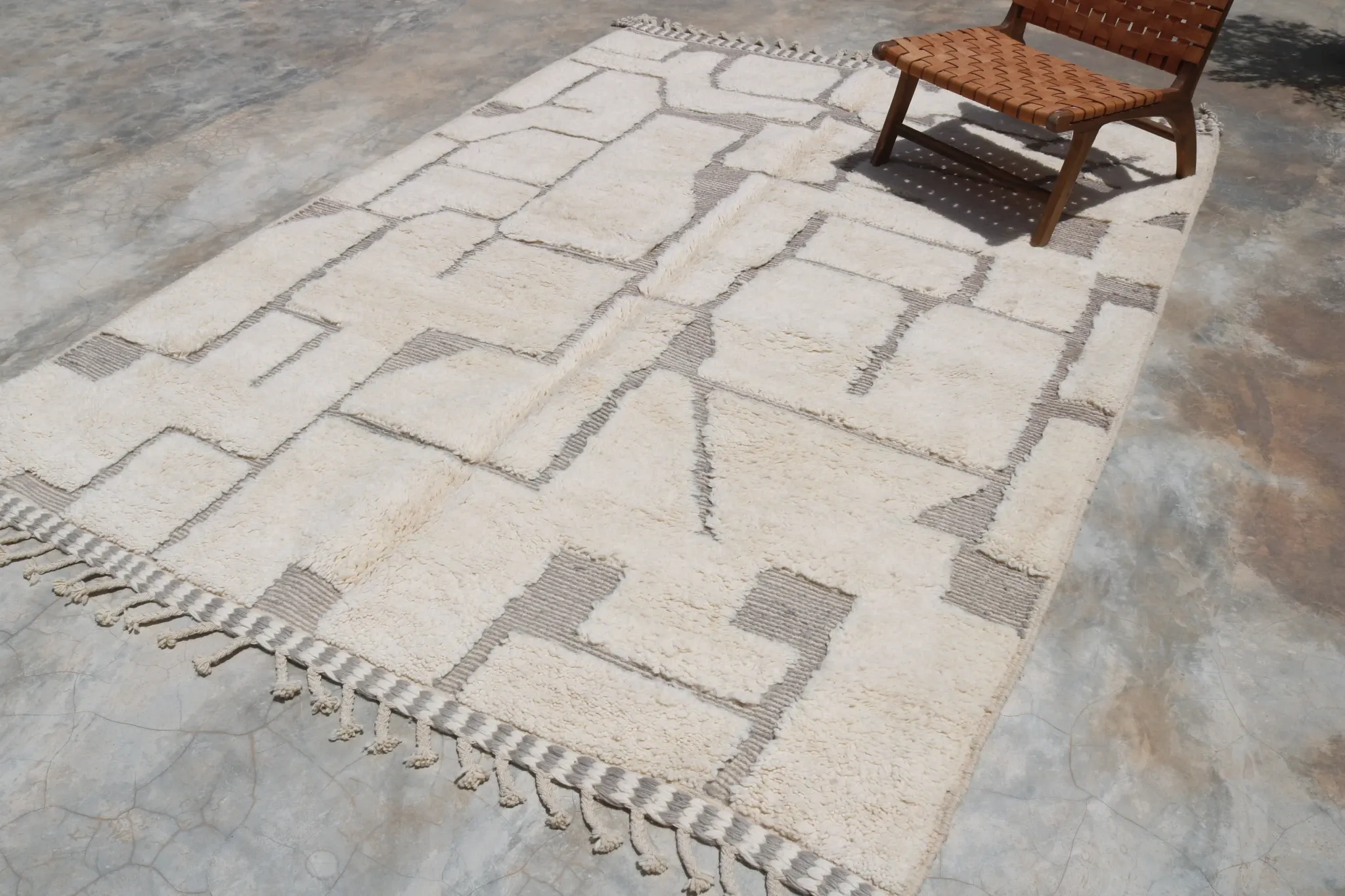 Grand tapis Beni Ouarain, 295 x 210 cm - G1025