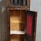 Breton bonnet maker in solid carved oak, 19th century, circa 1850