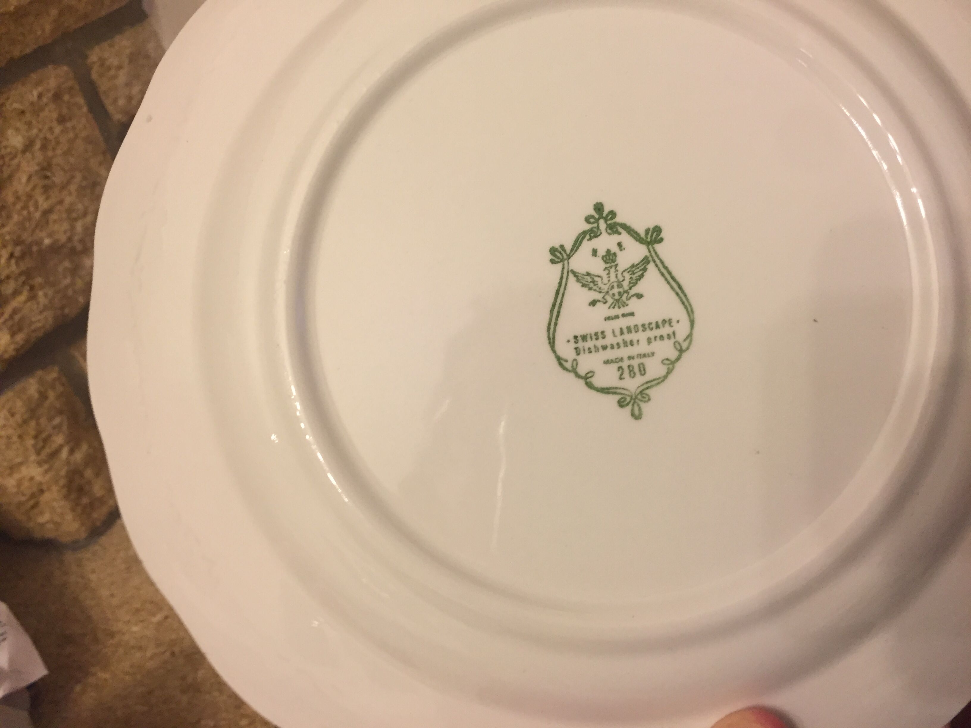 Swiss Landscape Collection Plate